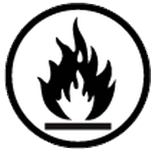 flammable whmis symbol